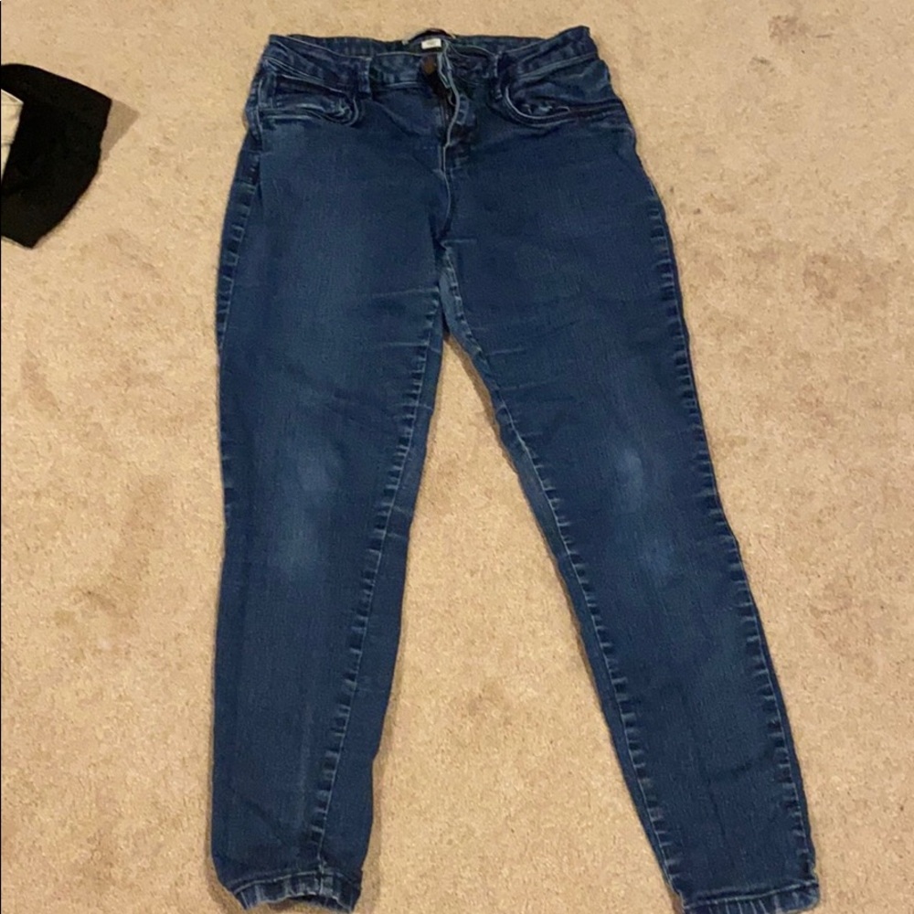 Adam Levine blue jeans